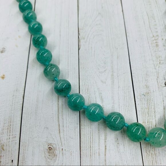 Aventurine Necklace and Bracelets - Picture 2 of 3